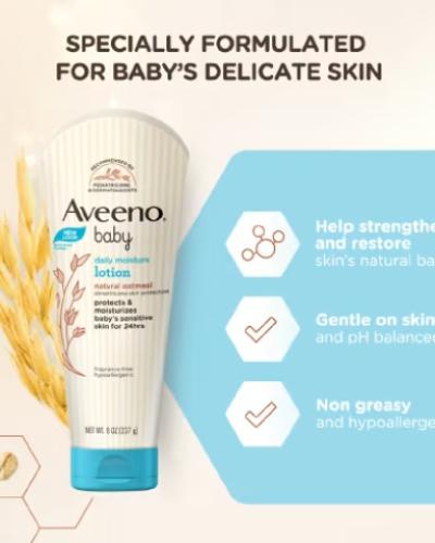 Aveeno Baby Daily Moisture Lotion 227ml