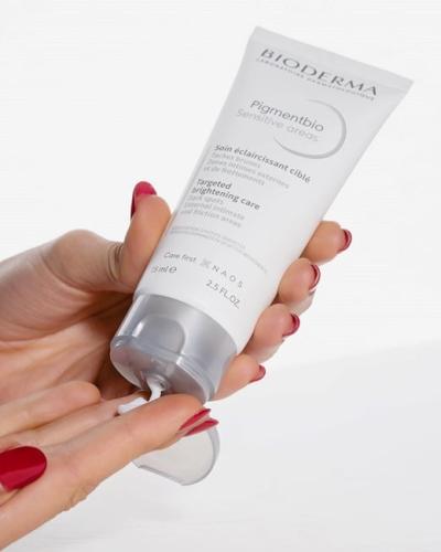 Bioderma Pigmentbio Sensitive Areas Cream for Dark Spots & Brightening 75ml