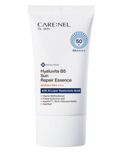 CARE:NEL Hyaluvita B5 Sun Repair Essence with 8-Layer Hyaluronic Acid 50ml