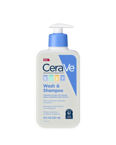 Cerave Baby Wash & Shampoo 237ml