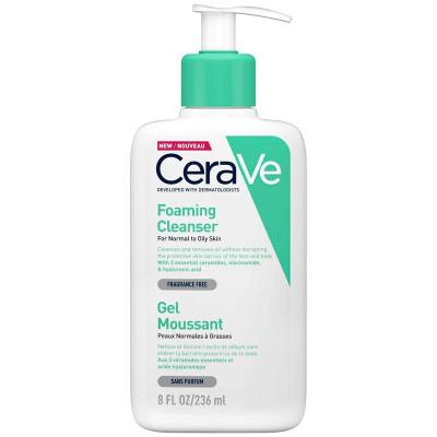 CeraVe Foaming Cleanser For Normal to Oily Skin 236ml