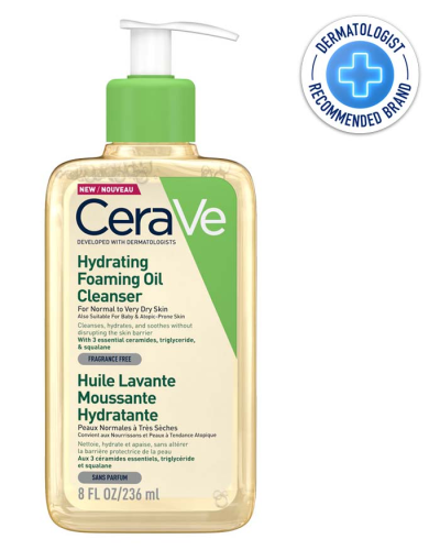 CeraVe Hydrating Foaming Oil Cleanser 236ml