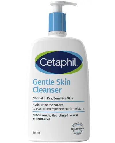 Cetaphil Gentle Cleanser for Dry, Normal & Sensitive Skin - 236 ml