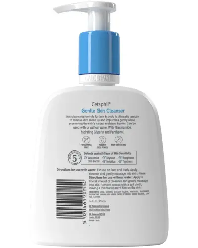 Cetaphil Gentle Cleanser for Dry, Normal & Sensitive Skin - 236 ml