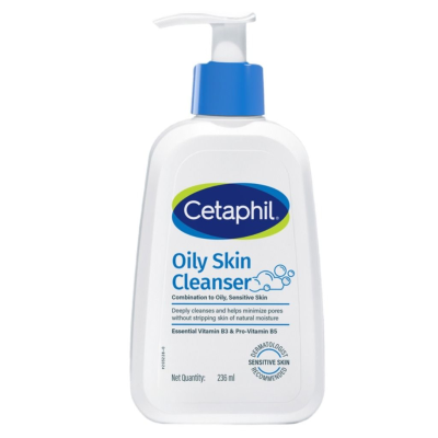 Cetaphil Oily Skin Cleanser For combination to oily skin, sensitive skin 236ml