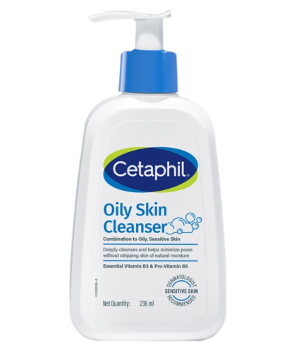 Cetaphil Oily Skin Cleanser For combination to oily skin, sensitive skin 236ml