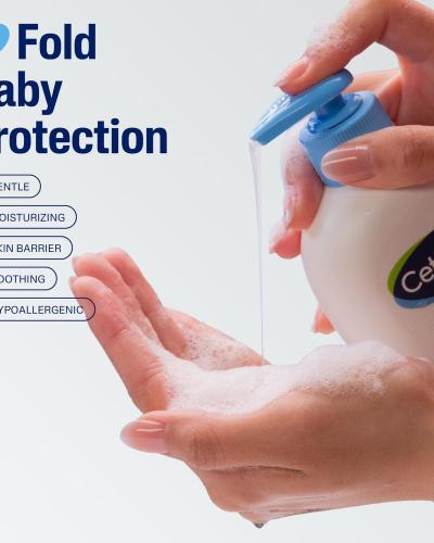 Cetaphil baby Wash & Shampoo Face & Body 399ml