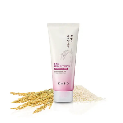 Dabo Rice Ferment Foam Whitening & Shining Cleanser 100ml