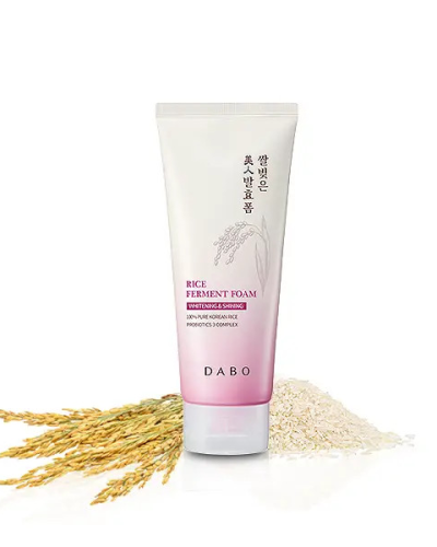 DABO Rice Ferment Foam Whitening & Shining Cleanser 100ml