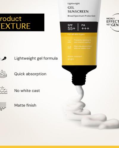 Deconstruct Gel Sunscreen SPF 55+ PA+++ 50g