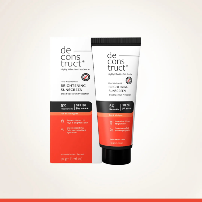 Deconstruct Fluid Brightening Sunscreen 50g