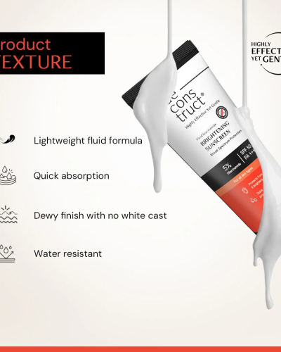 Deconstruct Fluid Brightening Sunscreen 50g