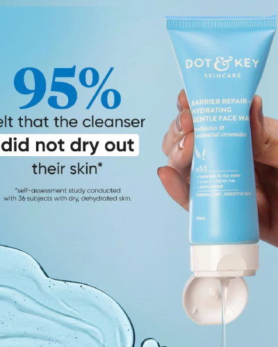 Dot & Key Barrier Repair + Hydrating Gentle Face Wash 100ml