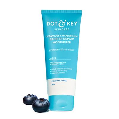 Dot & Key Barrier Repair Face Moisturizer with Ceramides & Hyaluronic Acid 100g
