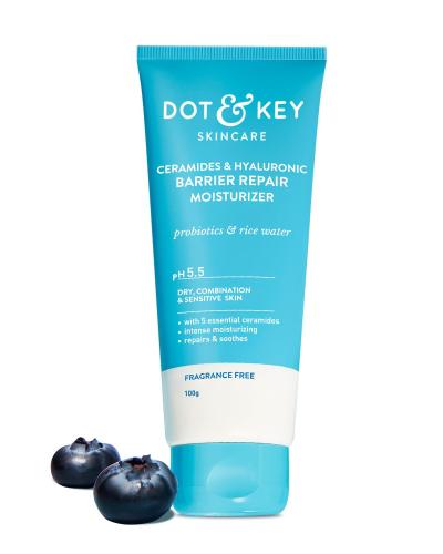 Dot & Key Barrier Repair Face Moisturizer with Ceramides & Hyaluronic Acid 100g