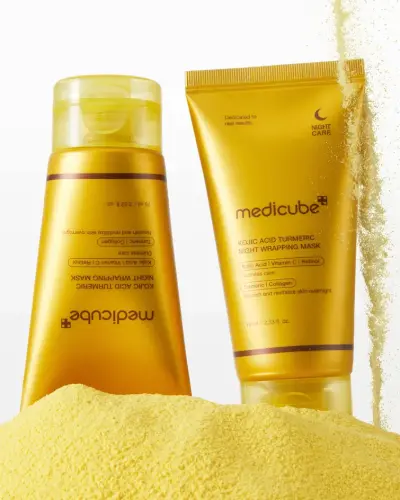 MEDICUBE Kojic Acid Turmeric Night Wrapping Mask 75ml