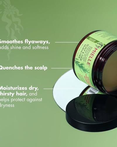 Mielle Rosemary Mint Hair Pomade To Oil Hair & Scalp Quencher 142g