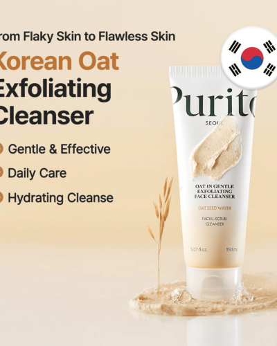 PURITO SEOUL Oat In Gentle Exfoliating Face Cleanser 150ml