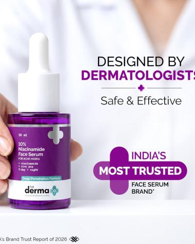 The Derma Co 10% Niacinamide Serum For Fades Acne Marks & Dark Spots 30ml
