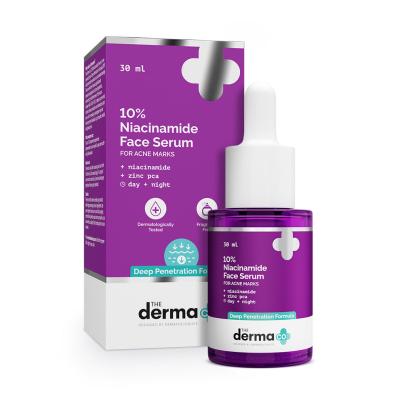 The Derma Co 10% Niacinamide Serum For Fades Acne Marks & Dark Spots 30ml