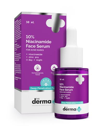 The Derma Co 10% Niacinamide Serum For Fades Acne Marks & Dark Spots 30ml