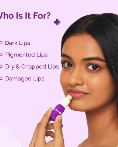 The Derma Co 1% Vitamin C Brightening Lip Balm with SPF50 PA+++ 4.5g