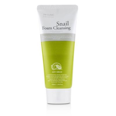 3W Clinic Pure Natural Snail Foam Cleansing 100ml