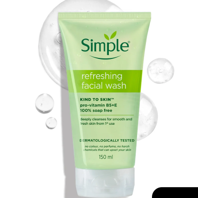 Simple Kind to Skin Refreshing Facial Gel Wash 150ml