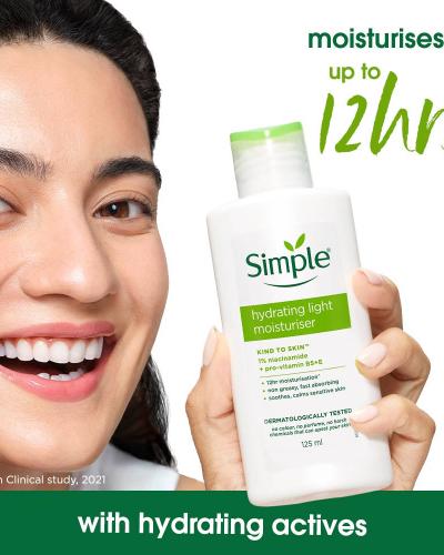 Simple Kind To Skin Hydrating Light Moisturiser 125ml