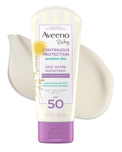 Aveeno Baby Continuous Protection Broad Spectrum SPF50 88 ml