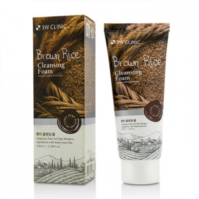 3w Clinic Brown Rice Foam Cleansing – 100ml