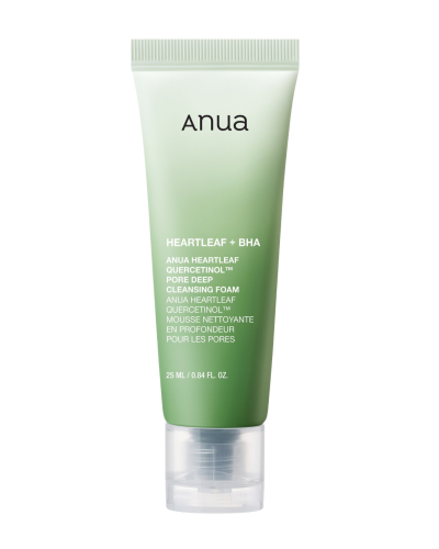 Anua Heartleaf + BHA Quercetinol Pore Deep Cleansing Foam 25ml