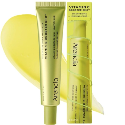 Arencia Vitamin C Booster Shot for Face & Eye Cream Moisturizer 30ml