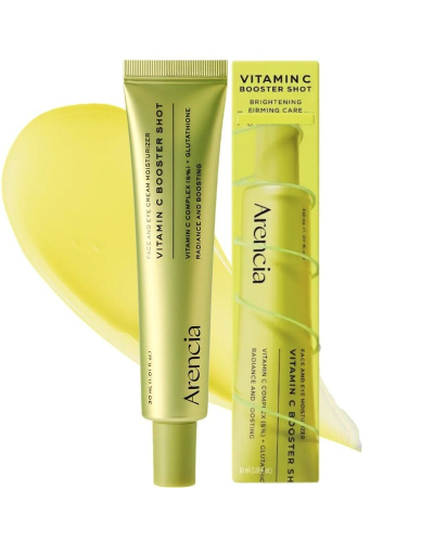 Arencia Vitamin C Booster Shot for Face & Eye Cream Moisturizer 30ml