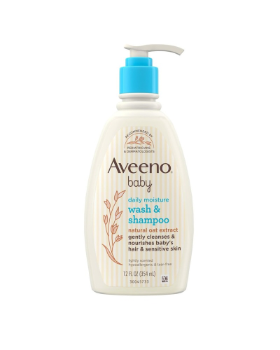 Aveeno Baby Wash & Shampoo 354ml
