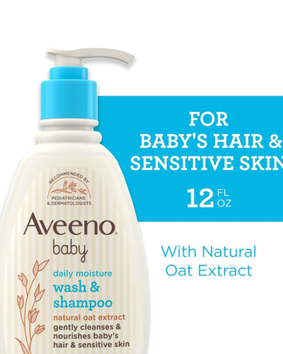 Aveeno Baby Wash & Shampoo 354ml