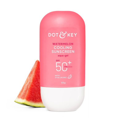 Dot & Key Watermelon Cooling Sunscreen SPF 50+ PA++++ With New-Age UV Filters 50g