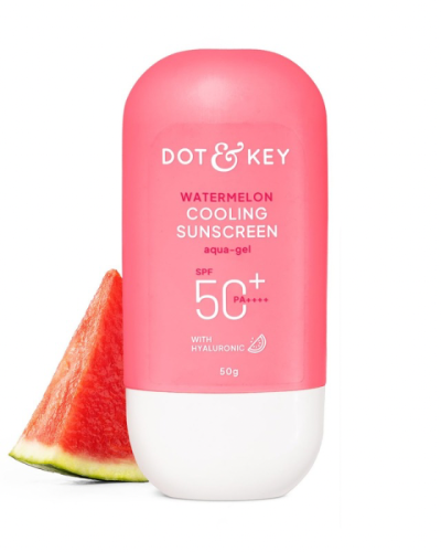 Dot & Key Watermelon Cooling Sunscreen SPF 50+ PA++++ With New-Age UV Filters 50g