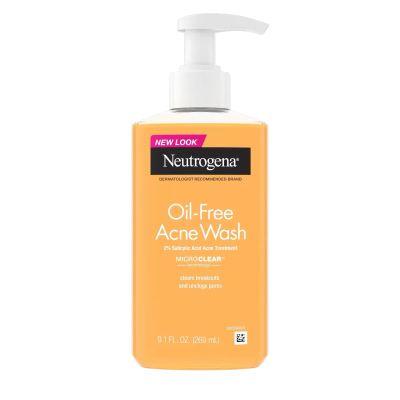 NEUTROGENA® Oil-Free Acne Face Wash with Salicylic Acid Acne Treatment (269 ml)