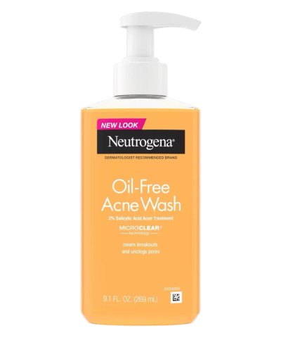 NEUTROGENA® Oil-Free Acne Face Wash with Salicylic Acid Acne Treatment (269 ml)
