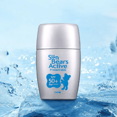 OMI Brotherhood Sun Bears Active Sunscreen SPF 50/PA++++ 30 g Blue