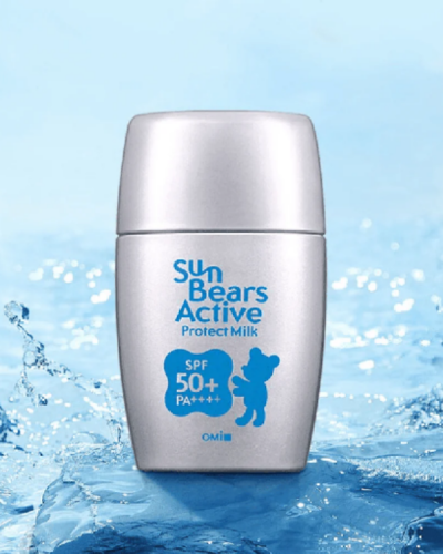 OMI Brotherhood Sun Bears Active Sunscreen SPF 50/PA++++ 30 g Blue