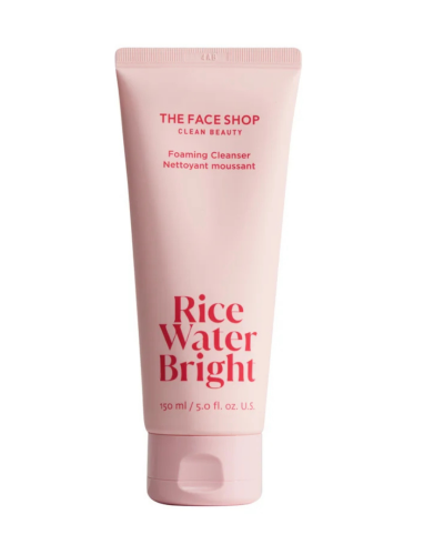 The Face Shop Rice Water Bright Foaming Cleanser 150ml (New Version)